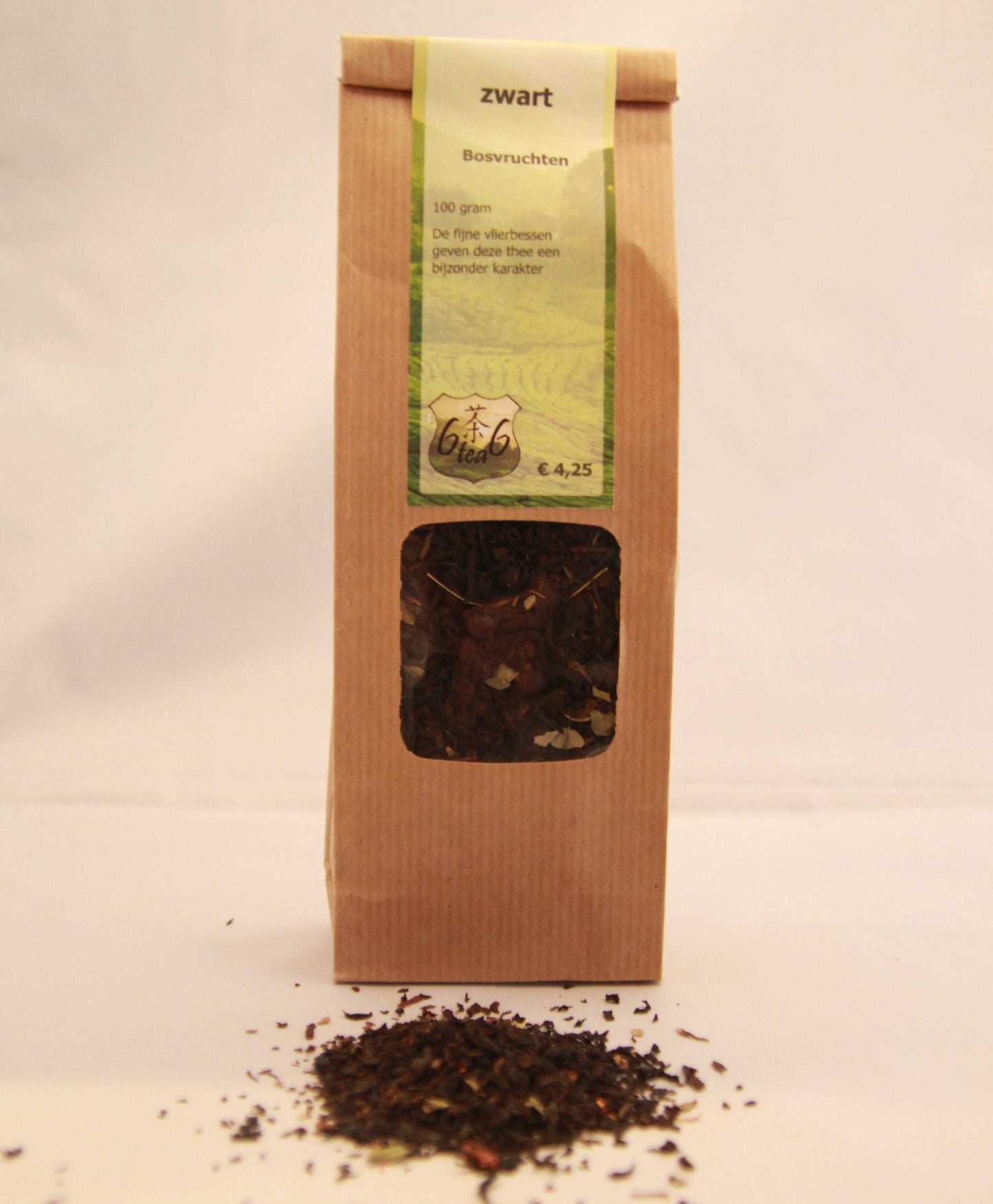 Zwarte thee Bosvruchten - 100 gram