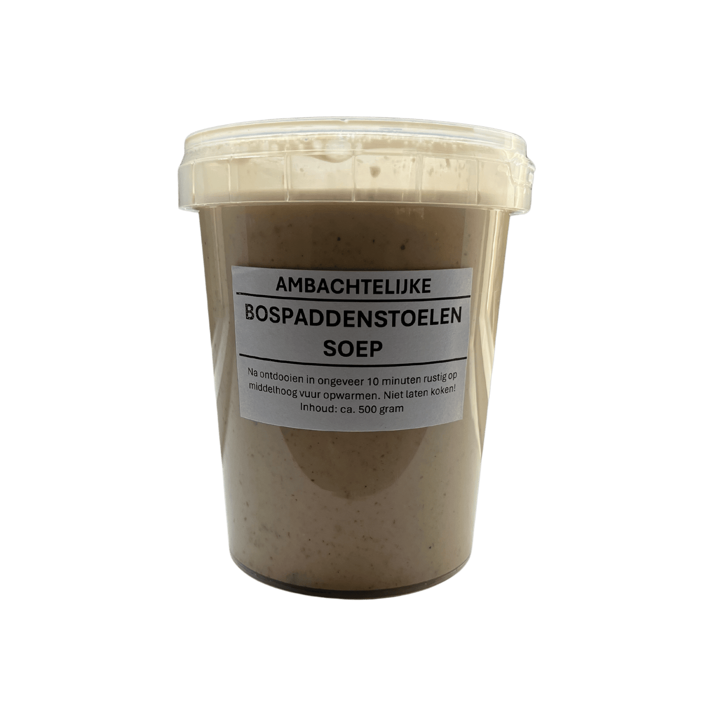 Bospaddenstoelensoep (500 ml)